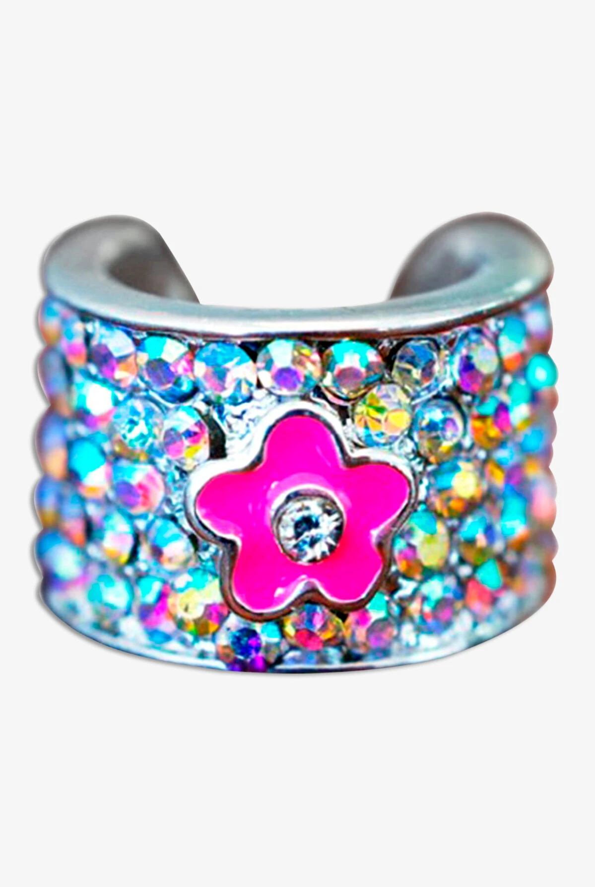 CharMED Flower Crystal Adjustable Stethoscope Charm 3 CharMED Flower Crystal Adjustable Stethoscope Charm