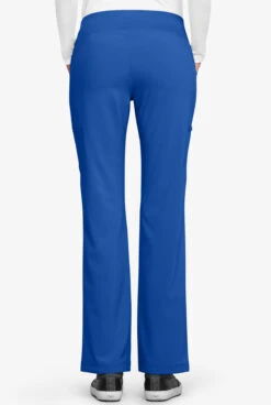 Cherokee Iflex Women's 6-Pocket STRETCH Knit Waistband Cargo Scrub Pants -Scrubs Wear Store CK002 ROYAL 4 1