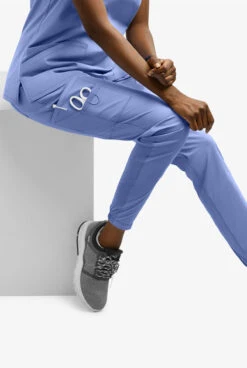 UA Exclusive Cherokee Workwear Professionals Active Women's 6-Pocket STRETCH Half Jogger Scrub Pants - Petite -Scrubs Wear Store CK036 CEIL 6