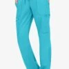 Cherokee Workwear Revolution Women's 5-Pocket STRETCH Drawstring Cargo Scrub Pants - Tall -Scrubs Wear Store CK120 TURQU 1