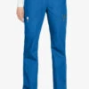 Cherokee Workwear Women's 6-Pocket Rib-Knit Waistband Pull-On Cargo Scrub Pants -Scrubs Wear Store CK210 ROYAL 1