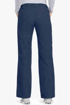 Cherokee Workwear Women's 4-Pocket Low-Rise Drawstring Cargo Scrub Pants - Tall 7 Cherokee Workwear Women's 4-Pocket Low-Rise Drawstring Cargo Scrub Pants - Tall -Scrubs Wear Store CK4020 NAVY 4