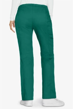 Cherokee Workwear Core STRETCH Women's 4-Pocket Cargo Scrub Pants - Tall -Scrubs Wear Store CK4044 HUNTE 2