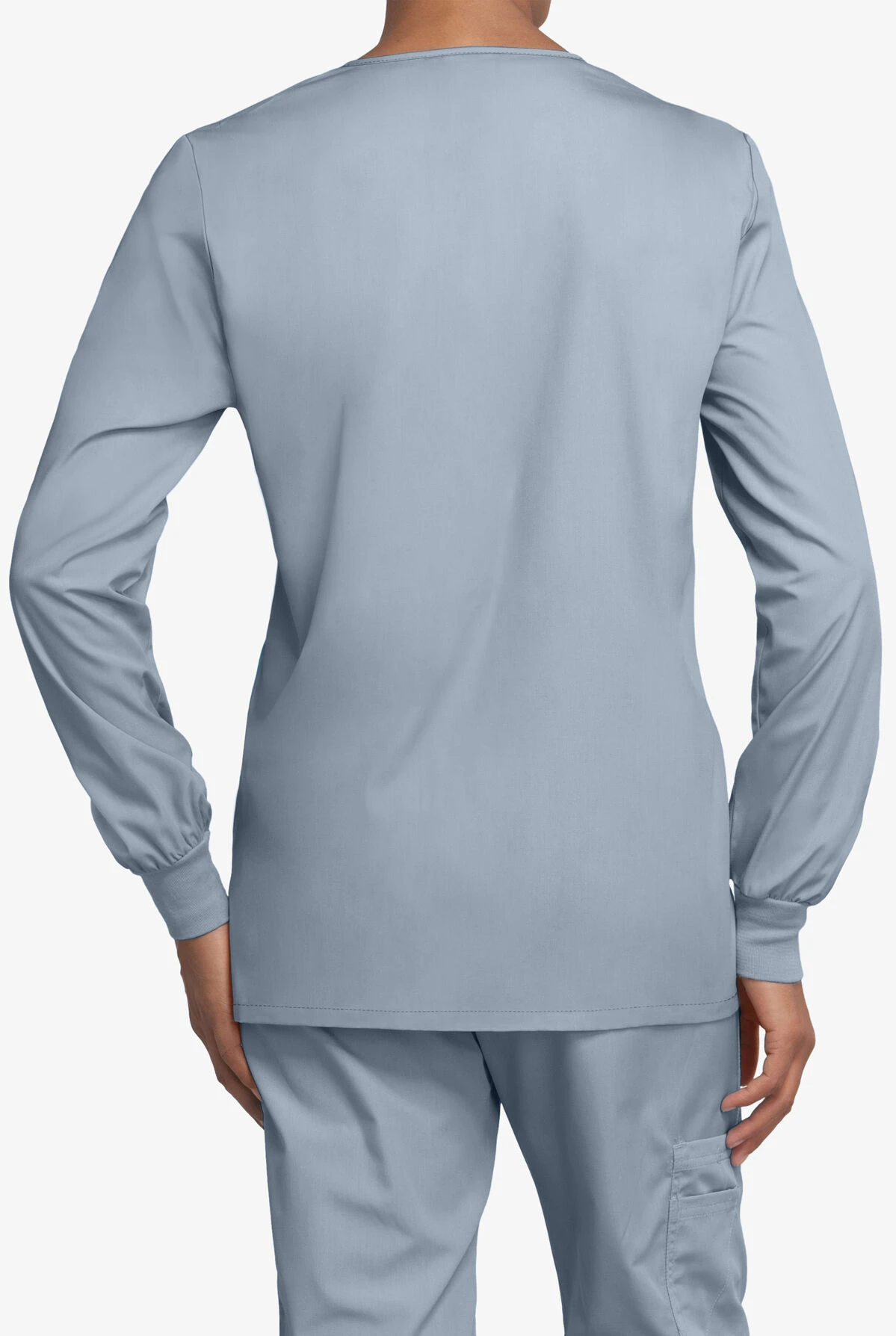 Cherokee Workwear Women's 3-Pocket Snap Front Scrub Jacket 4 Cherokee Workwear Women's 3-Pocket Snap Front Scrub Jacket - Image 2