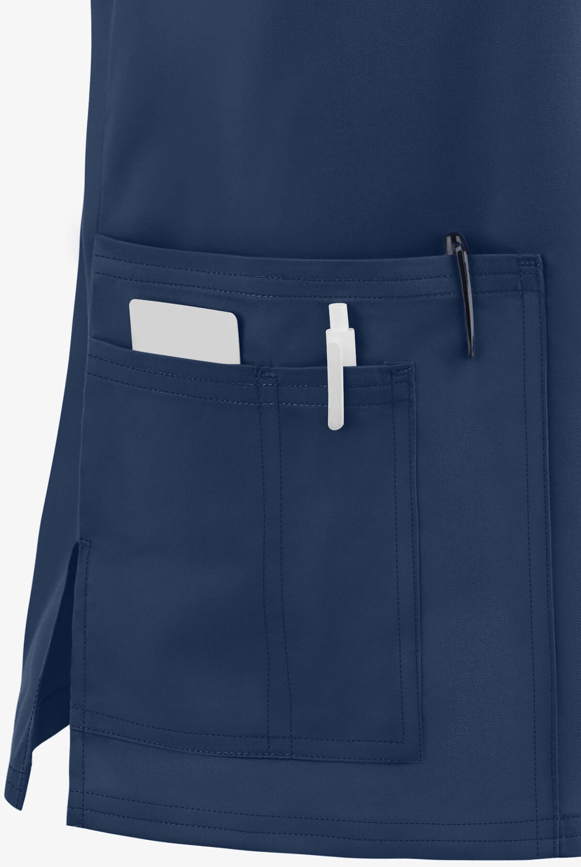 Cherokee Workwear Core STRETCH Unisex 4-Pocket V-Neck Scrub Top 5 Cherokee Workwear Core STRETCH Unisex 4-Pocket V-Neck Scrub Top - Image 3