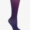 Cutieful Purple Ombre Women's 10-18 MmHg Wide Light Compression Socks -Scrubs Wear Store CU101PPOW 1