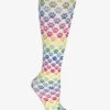 UA Exclusive Cutieful Rainbow Paws Women's 10-18 MmHg Light Compression Socks -Scrubs Wear Store CU101RBPW 1