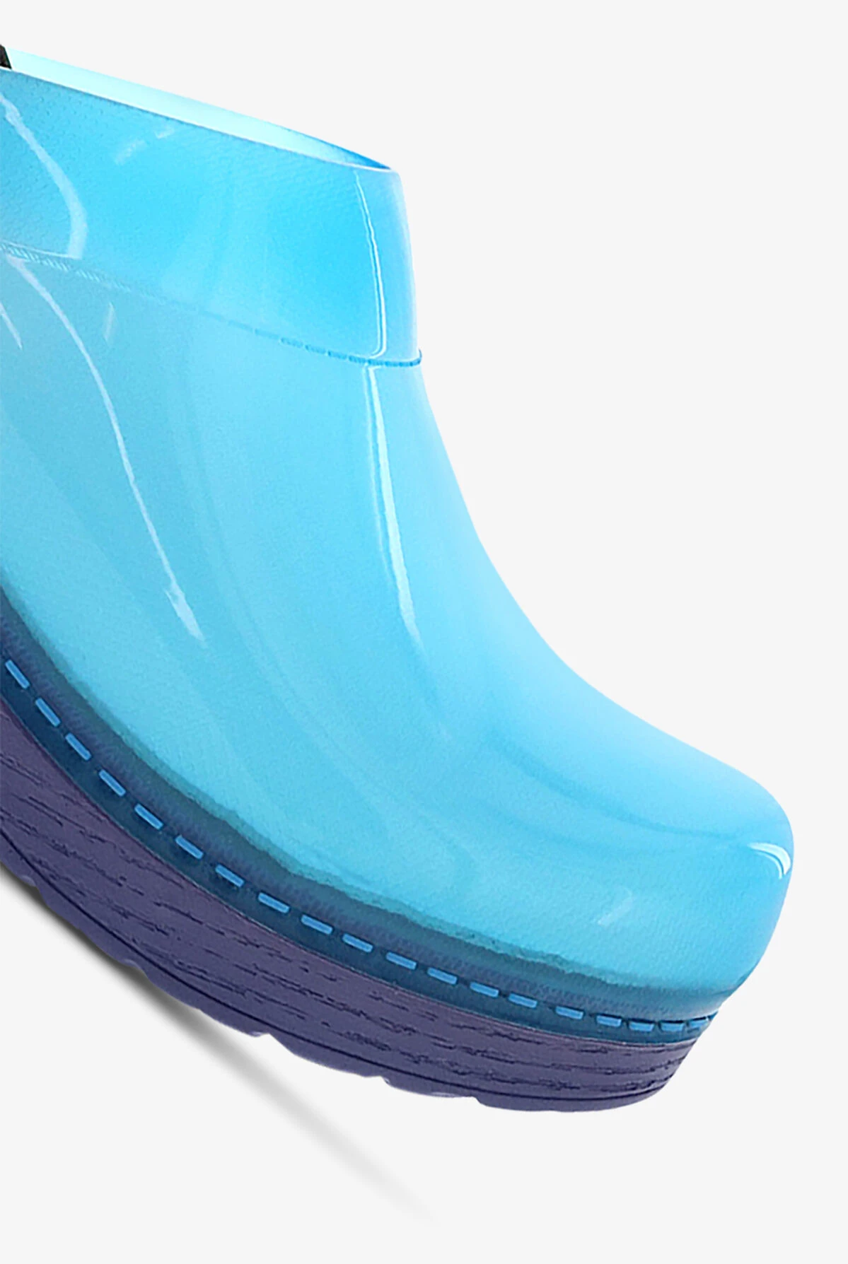 Dansko Professional Blue Translucent Nursing Clogs 5 Dansko Professional Blue Translucent Nursing Clogs - Image 3