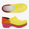 Dansko Professional Yellow Translucent Nursing Clogs -Scrubs Wear Store DANSKYETR 092023 YELLO 1 S
