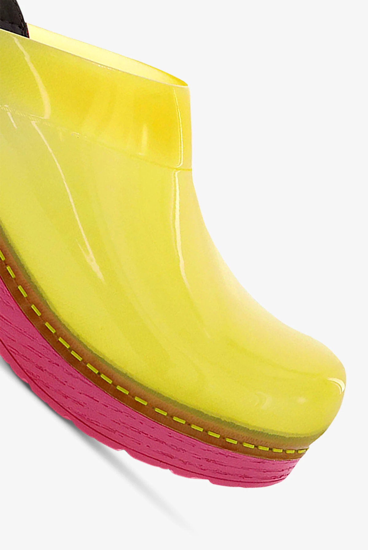 Dansko Professional Yellow Translucent Nursing Clogs 5 Dansko Professional Yellow Translucent Nursing Clogs - Image 3