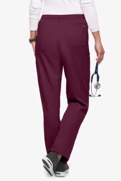 UA Flex2 Unisex 6-Pocket Pull-On Cargo STRETCH Scrub Pants 9 UA Flex2 Unisex 6-Pocket Pull-On Cargo STRETCH Scrub Pants -Scrubs Wear Store F2357 WINE 4