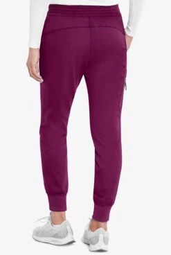 Grey's Anatomy™ By Barco Kira Women's 5-Pocket Double Cargo Knit Cuff Jogger Scrub Pants - Petite 6 Grey's Anatomy™ By Barco Kira Women's 5-Pocket Double Cargo Knit Cuff Jogger Scrub Pants - Petite -Scrubs Wear Store GA534 WINE 4