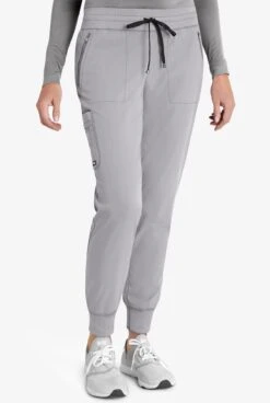 Grey's Anatomy™ By Barco Spandex STRETCH Eden Women's 5-Pocket Cargo Jogger Scrub Pants - Petite