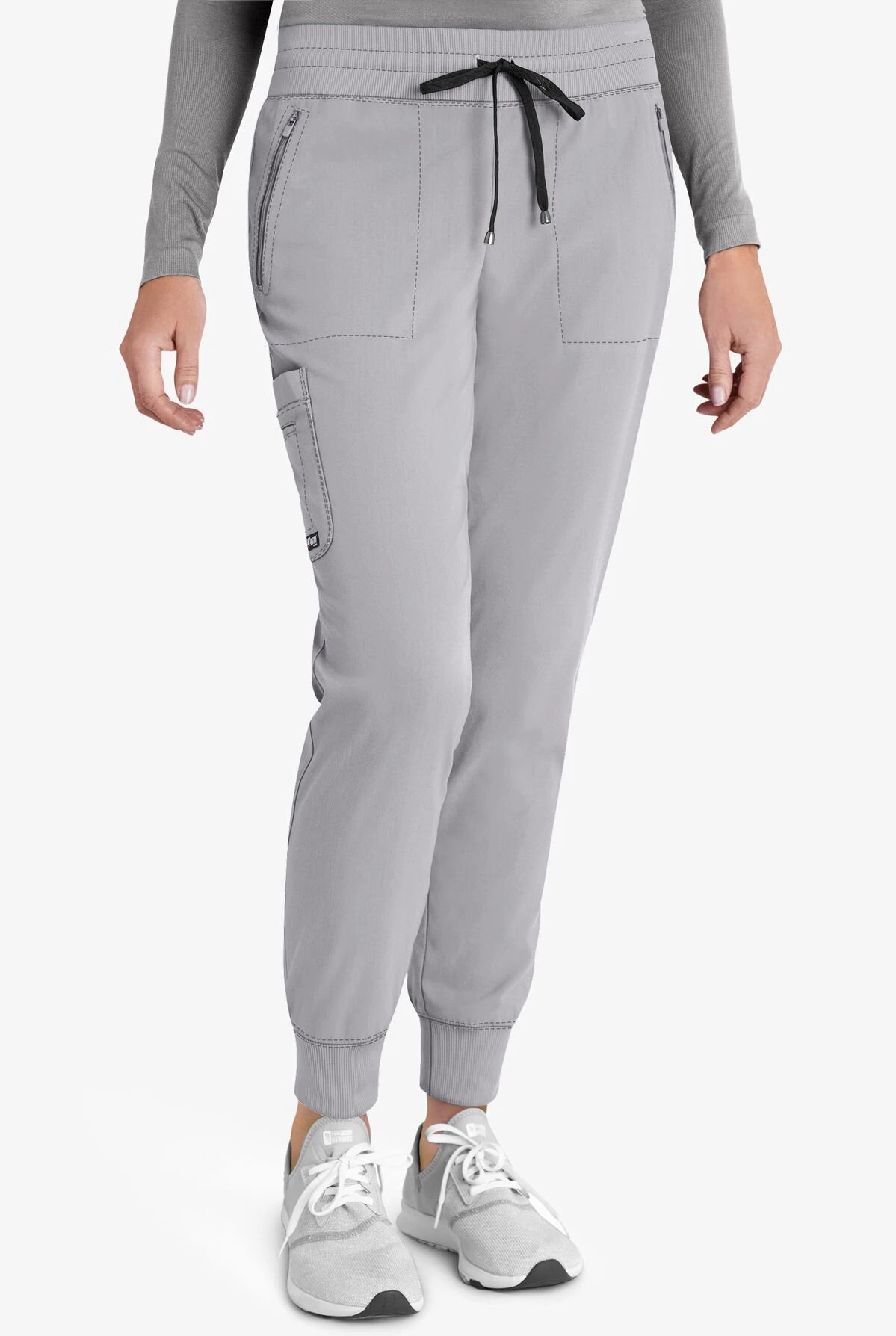 Grey's Anatomy™ By Barco Spandex STRETCH Eden Women's 5-Pocket Cargo Jogger Scrub Pants - Petite 3 Grey's Anatomy™ By Barco Spandex STRETCH Eden Women's 5-Pocket Cargo Jogger Scrub Pants - Petite