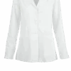 Healing Hands White Coat Minimalist Women's 29" 3-Pocket STRETCH Lab Coat