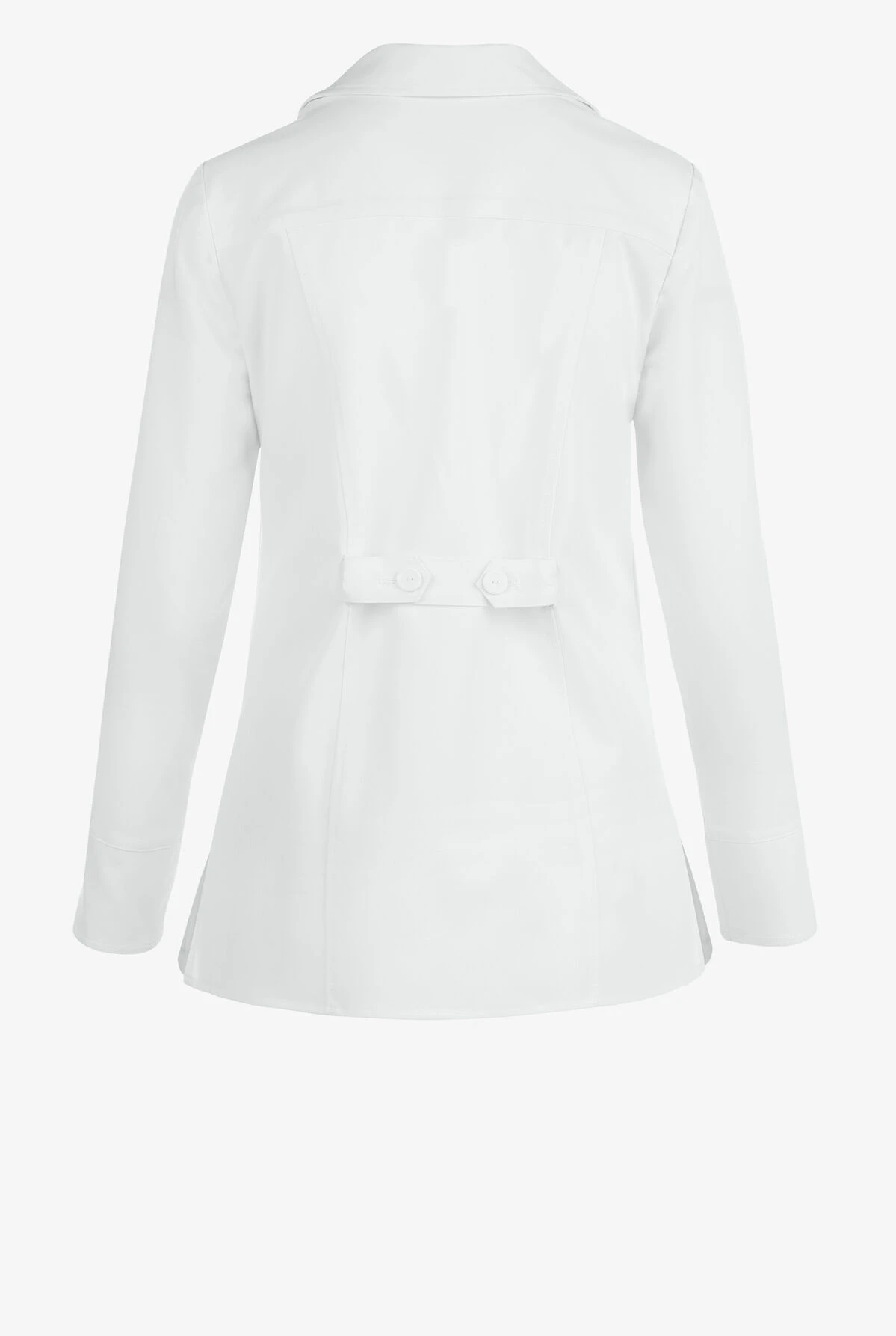 Healing Hands White Coat Minimalist Women's 29" 3-Pocket STRETCH Lab Coat 4 Healing Hands White Coat Minimalist Women's 29" 3-Pocket STRETCH Lab Coat - Image 2