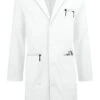 Healing Hands White Coat Minimalist Men's 38" 5-Pocket STRETCH Lab Coat -Scrubs Wear Store HE5151 WHITE 1