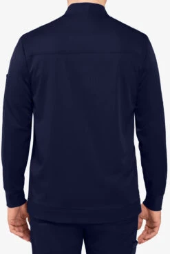 HH Works By Healing Hands Michael Men's 5-Pocket Scrub Jacket 8 HH Works By Healing Hands Michael Men's 5-Pocket Scrub Jacket -Scrubs Wear Store HE5590 NAVY 4