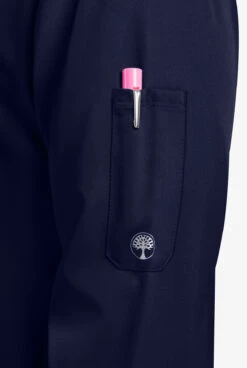 HH Works By Healing Hands Michael Men's 5-Pocket Scrub Jacket 9 HH Works By Healing Hands Michael Men's 5-Pocket Scrub Jacket -Scrubs Wear Store HE5590 NAVY 5