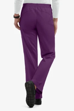 Healing Hands Purple Label Taylor Women's 2-Pocket STRETCH Scrub Pants -Scrubs Wear Store HE9095 101923 EGGPL 4
