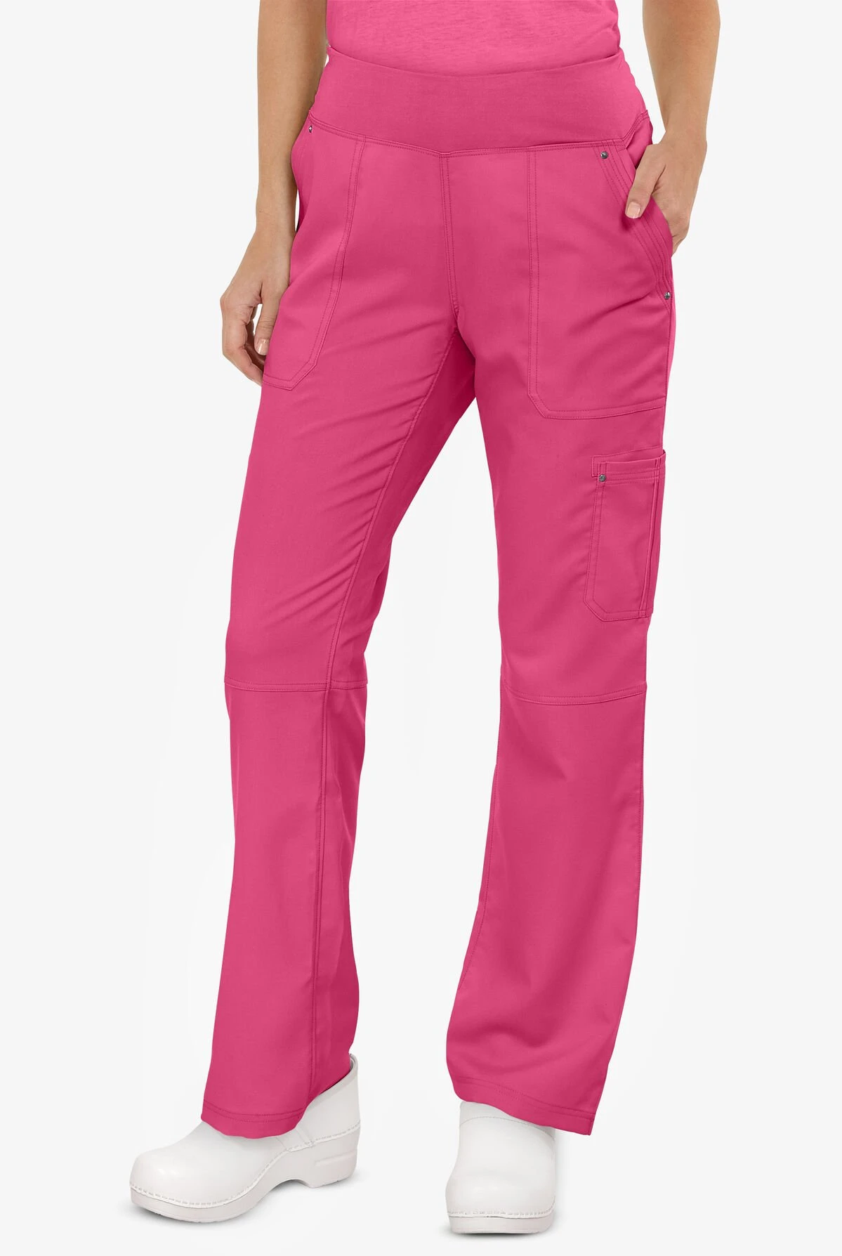 Healing Hands Purple Label Tori Women's 5-Pocket STRETCH Yoga Scrub Pants - Petite 3 Healing Hands Purple Label Tori Women's 5-Pocket STRETCH Yoga Scrub Pants - Petite