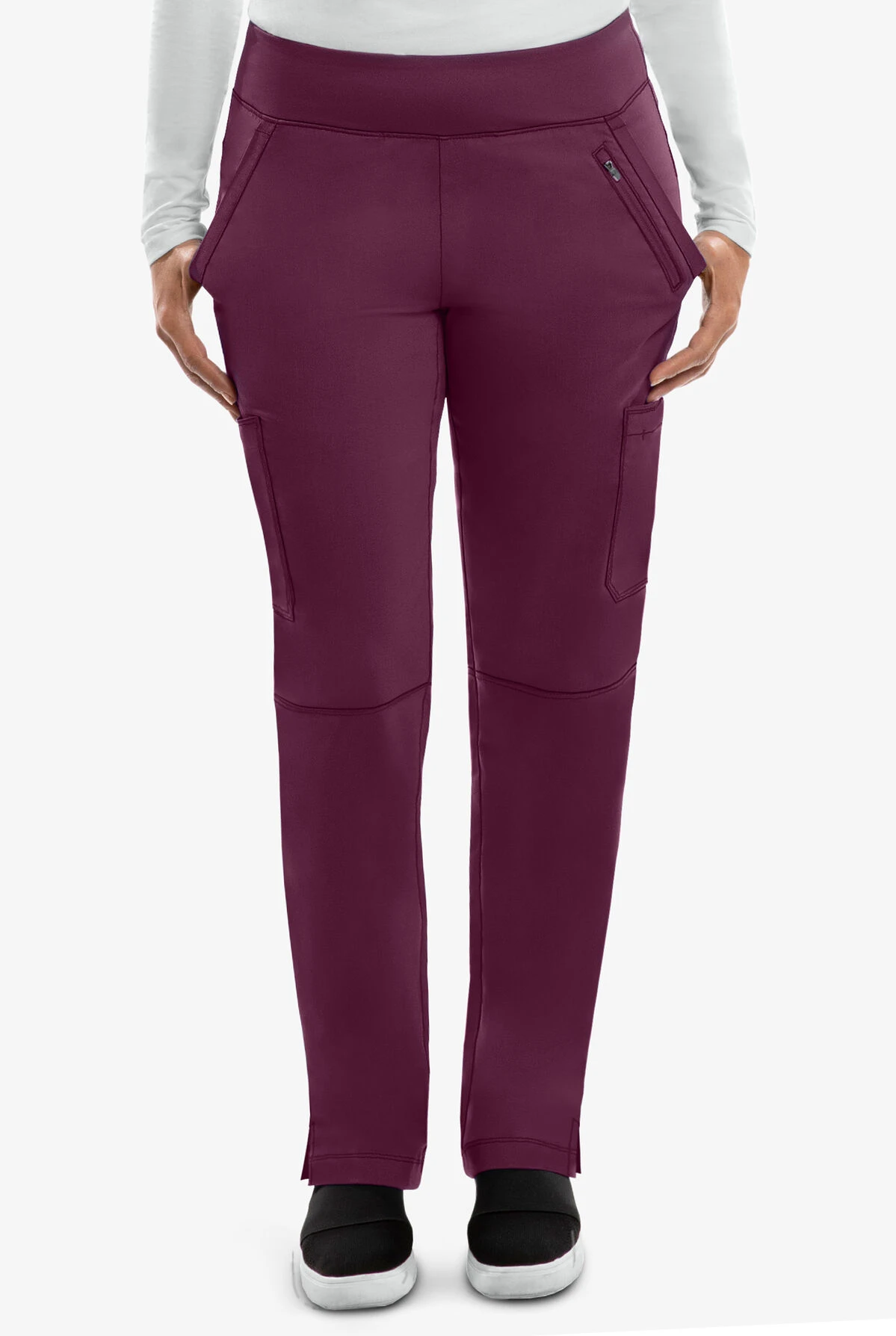 Healing Hands Purple Label Tyra Women's 8-Pocket STRETCH Slim Yoga Scrub Pants 3 Healing Hands Purple Label Tyra Women's 8-Pocket STRETCH Slim Yoga Scrub Pants