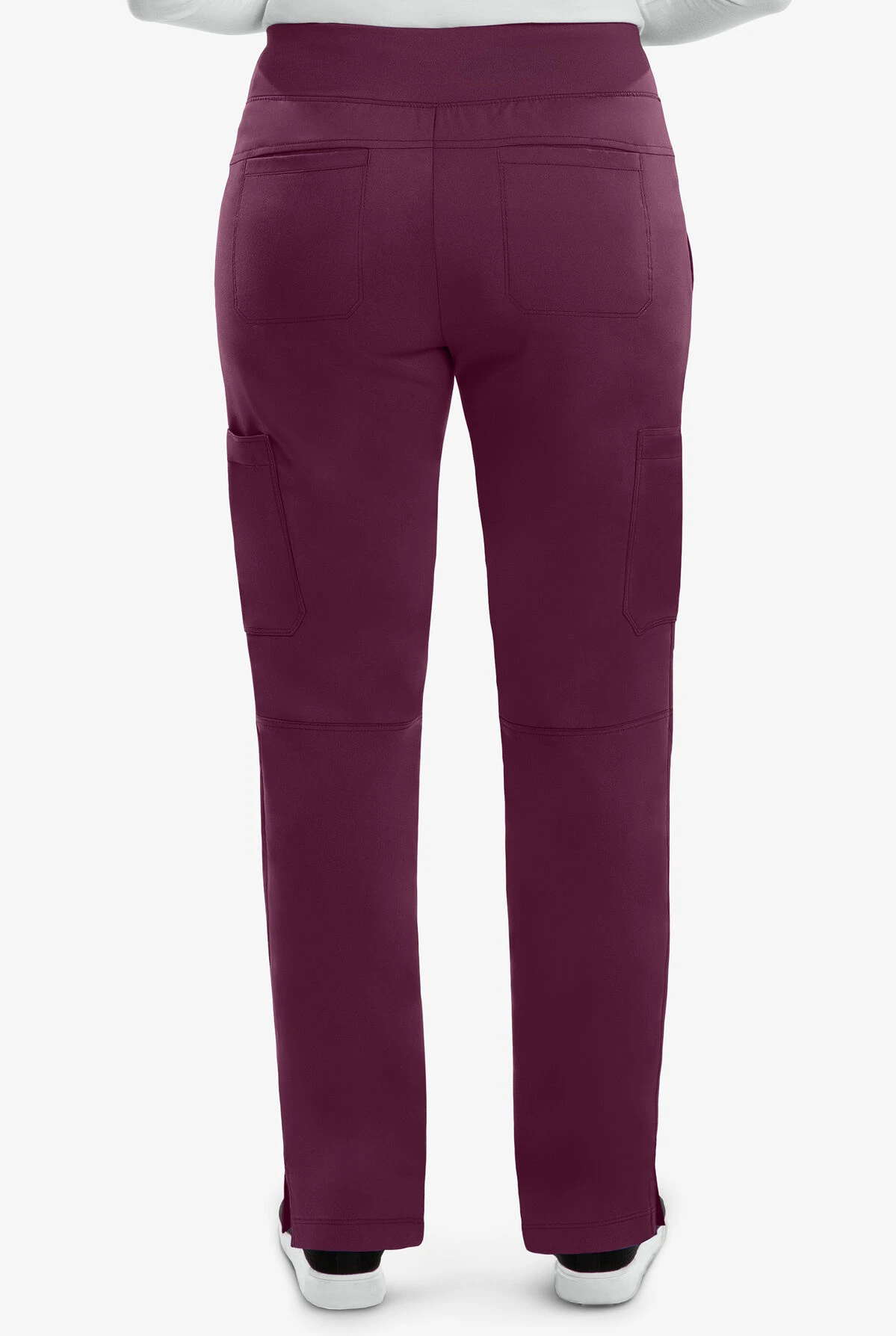 Healing Hands Purple Label Tyra Women's 8-Pocket STRETCH Slim Yoga Scrub Pants 4 Healing Hands Purple Label Tyra Women's 8-Pocket STRETCH Slim Yoga Scrub Pants - Image 2