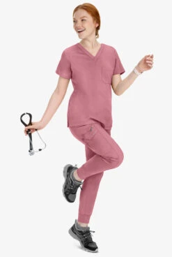 Healing Hands Purple Label Toby Women's 7-Pocket STRETCH Jogger Drawstring Scrub Pant -Scrubs Wear Store HE9244 092723 DRROS 6