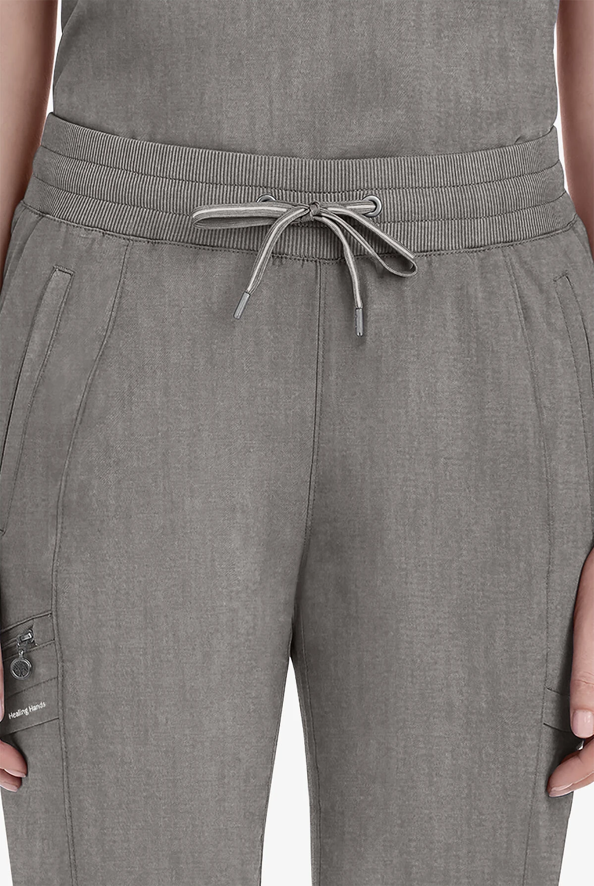 Healing Hands Purple Label Toby Women's 7-Pocket STRETCH Jogger Drawstring Scrub Pant - Petite 5 Healing Hands Purple Label Toby Women's 7-Pocket STRETCH Jogger Drawstring Scrub Pant - Petite - Image 3