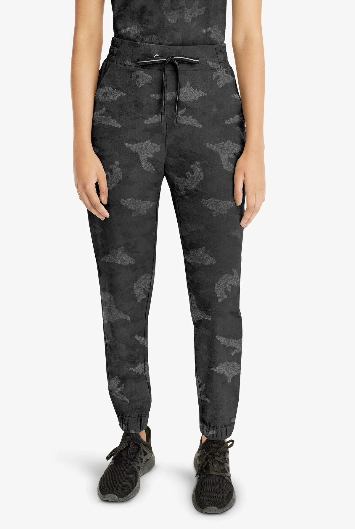 Healing Hands Purple Label Tate Camo Women's 5-Pocket STRETCH Jogger Scrub Pants - Petite 3 Healing Hands Purple Label Tate Camo Women's 5-Pocket STRETCH Jogger Scrub Pants - Petite