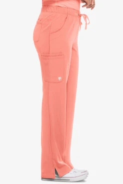 HH Works By Healing Hands Rebecca Women's 6-Pocket STRETCH Drawstring Waist Cargo Scrub Pants - Petite -Scrubs Wear Store HE9560 092223 SONEC 5