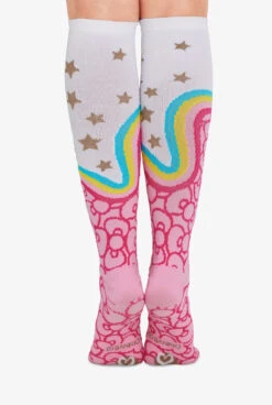 Heartsoul Hello Rainbow Women's 8-15 MmHg Light Compression Socks -Scrubs Wear Store HLHELLOR 2