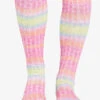 Heartsoul Tie Dye Vibes Women's 8-15 MmHg Light Compression Socks 1 Heartsoul Tie Dye Vibes Women's 8-15 MmHg Light Compression Socks -Scrubs Wear Store HLTIEDYE 1 S