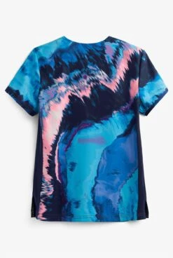 Koi Lite™ Reform Blue Marble Women's 2-Pocket V-Neck Print Scrub Top 5 Koi Lite™ Reform Blue Marble Women's 2-Pocket V-Neck Print Scrub Top -Scrubs Wear Store K1045MBL 2