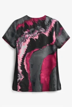 Koi Lite™ Reform Pink Marble Women's 2-Pocket V-Neck Print Scrub Top 5 Koi Lite™ Reform Pink Marble Women's 2-Pocket V-Neck Print Scrub Top -Scrubs Wear Store K1045MPL 2