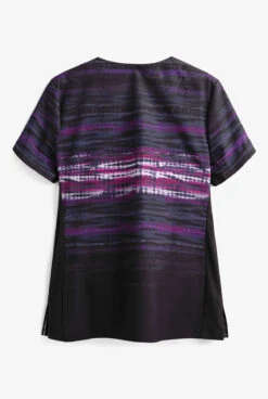 Koi Lite™ Tie Dye Ombre Women's 2-Pocket V-Neck Print Scrub Top -Scrubs Wear Store K1047TDO 2