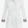 Koi Heavy Twill Women's 35 ¾" 4-Pocket Lab Coat -Scrubs Wear Store K408 WHITE 1