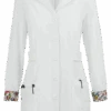 Koi Professional Stretch Women's 31 ½" 3-Pocket Lab Coat -Scrubs Wear Store K451 WHITE 1