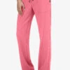 Koi Next Gen Everyday Hero Women's 5-Pocket STRETCH Drawstring Cargo Scrub Pant - Petite -Scrubs Wear Store K739 ROSE 1