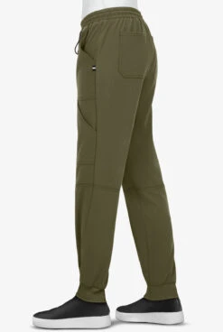 Koi Next Gen Good Vibe Women's 7-Pocket STRETCH Jogger Scrub Pants - Petite -Scrubs Wear Store K740 OLIVE 2