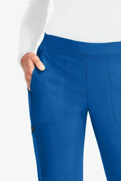Planet Koi Cherish Women's 4-Pocket STRETCH Jogger Scrub Pants -Scrubs Wear Store K744 ROYAL 3