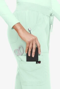 Koi Lite™ Fierce Women's 6-Pocket Cargo Jogger Scrub Pants - Petite 7 Koi Lite™ Fierce Women's 6-Pocket Cargo Jogger Scrub Pants - Petite -Scrubs Wear Store K750 SAGE 2 HV