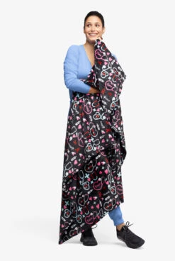 UA Peace, Care, Hope Plush Velvet Blanket -Scrubs Wear Store KGBLANPE 092523 4 S