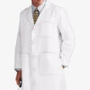 Landau Men's 44 ½" 3-Pocket Lab Coat -Scrubs Wear Store L3138 WHITE 1
