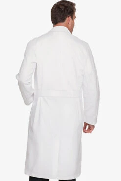 Landau Men's 44 ½" 3-Pocket Lab Coat -Scrubs Wear Store L3138 WHITE 4