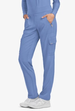 Lauderdale By UA Datura Women's 6-Pocket Cargo STRETCH Scrub Pants - Petite -Scrubs Wear Store LD279 CEIL 5 S 1