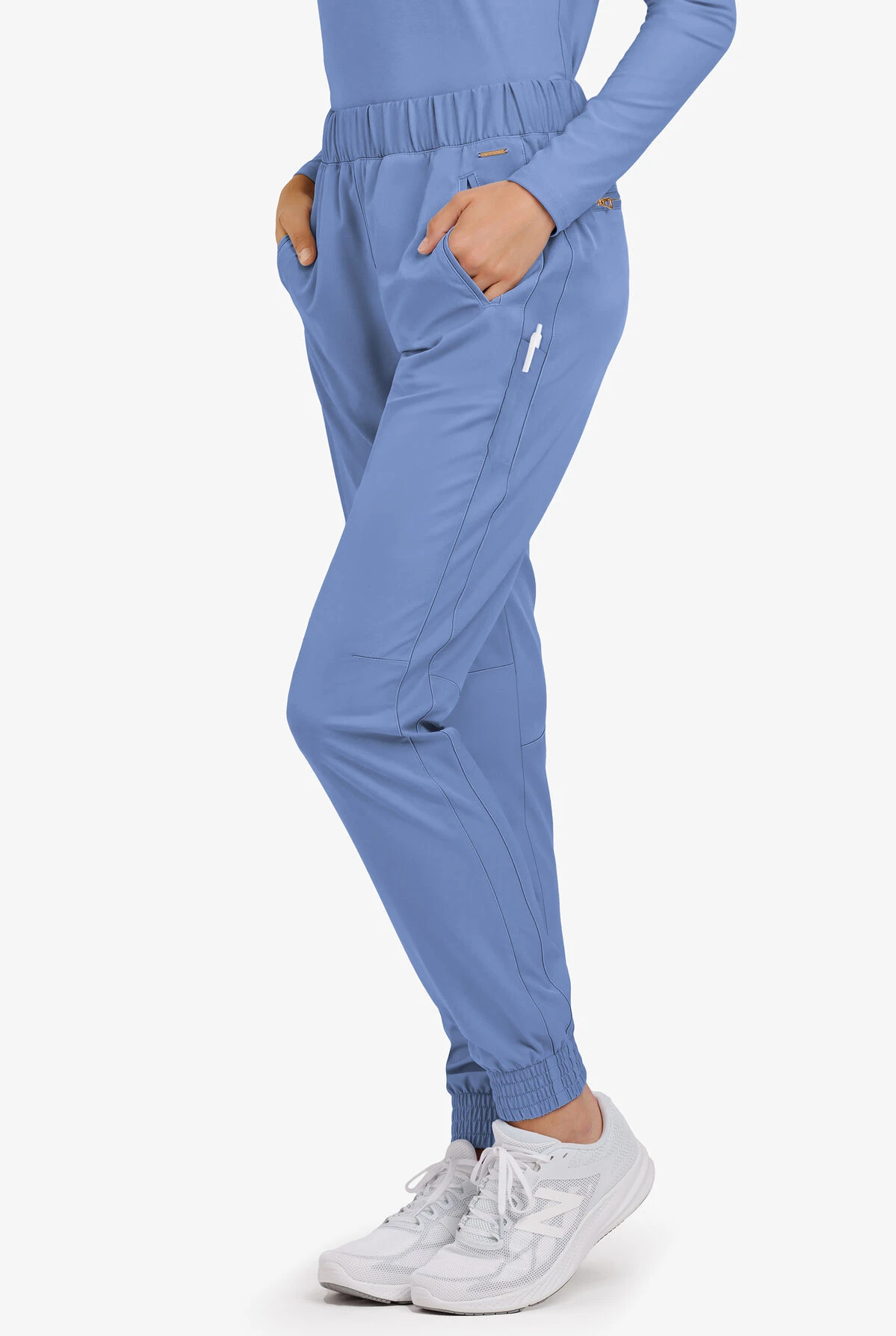 Lauderdale By UA Navona Women's 6-Pocket Jogger STRETCH Scrub Pants - Petite 3 Lauderdale By UA Navona Women's 6-Pocket Jogger STRETCH Scrub Pants - Petite