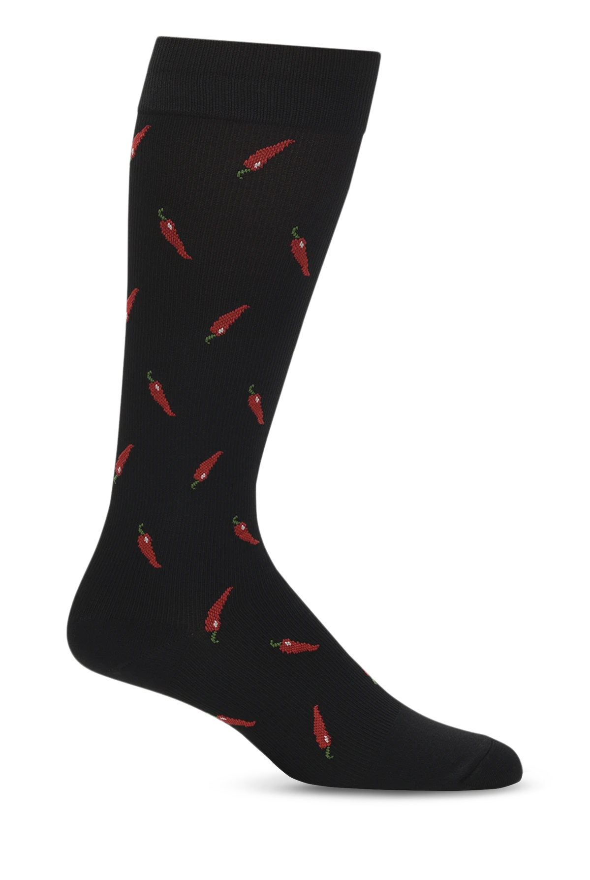 Nurse Mates Chili Peppers Men's 12-14 MmHg Light Compression Socks 3 Nurse Mates Chili Peppers Men's 12-14 MmHg Light Compression Socks