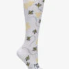 Nurse Mates Save The Bees Women's 12-14 MmHg Wide Light Compression Socks -Scrubs Wear Store LO22799W 1
