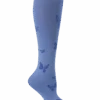 Nurse Mates Butterfly Women's 11mmHg Light Compression Socks -Scrubs Wear Store LO883 CEIL 1